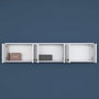 Hanah Home Armario Multiusos EA103 - 2566 Blanco